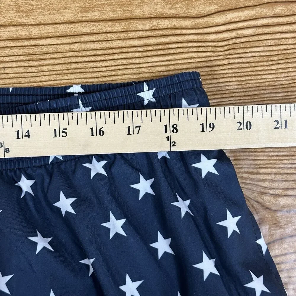 American Flag Swim Trunks‎ Men’s Size 2XL Drawstring Waistband